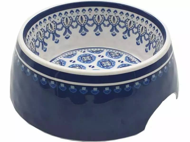 Tarhong Kunststoffnapf Moroccan Indigo Ø 14 cm 1 Tarhong Kunststoffnapf Moroccan Indigo Ø 14 cm