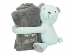 Trixie Welpen-Decke Junior, Set Decke und Bär