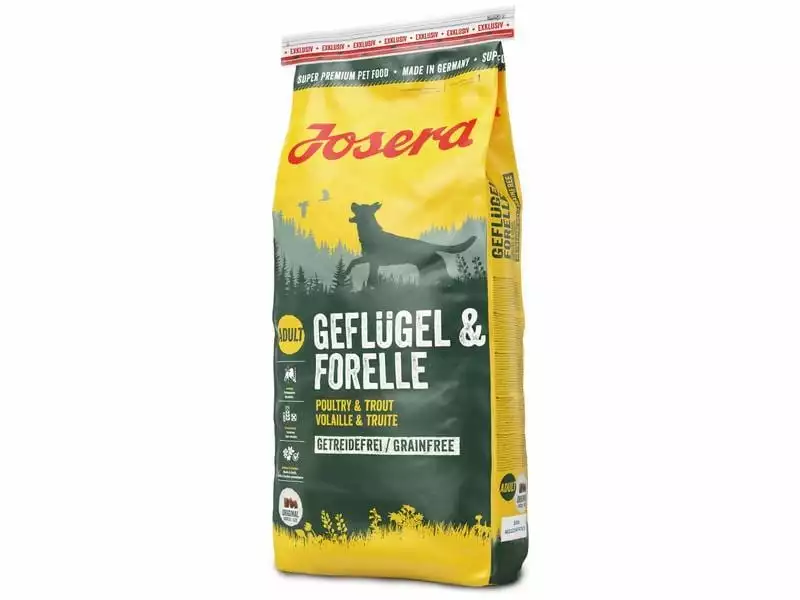 Josera Trockenfutter Geflügel & Forelle 15 kg 1 Josera Trockenfutter Geflügel & Forelle 15 kg