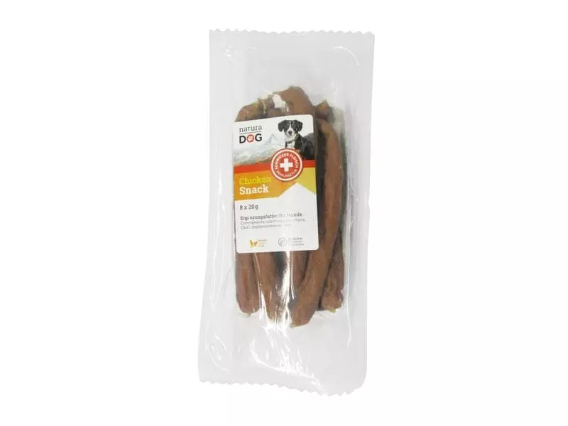 NaturaDog Chicken Snack, 8 x 20g 1 NaturaDog Chicken Snack, 8 x 20g