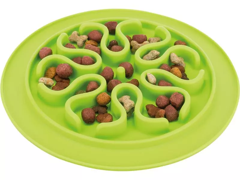 Trixie Futtermatte Slow Feed Silikon, Ø 24 cm 1 Trixie Futtermatte Slow Feed Silikon, Ø 24 cm