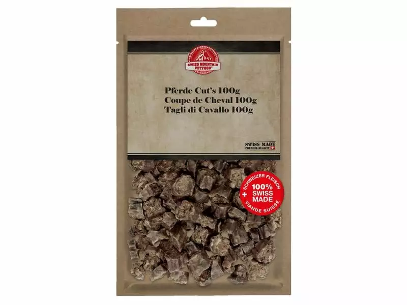 Swiss Mountain Petfood Kauartikel Cavallinos Cut's, 100 g 1 Swiss Mountain Petfood Kauartikel Cavallinos Cut's, 100 g