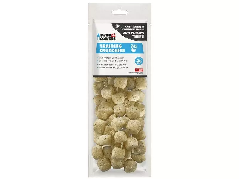 Swiss Cowers Leckerli Crunchies Anti-Parasit, 30 g 1 Swiss Cowers Leckerli Crunchies Anti-Parasit, 30 g