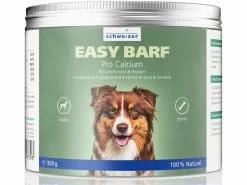 Eric Schweizer Hunde-Nahrungsergänzung Easy Barf Pro Calcium Pulver, 300 g