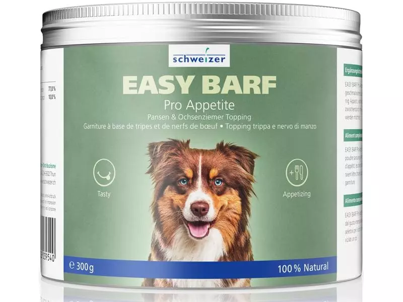 Eric Schweizer Hunde-Nahrungsergänzung Easy Barf Pro Appetite 300 g 1 Eric Schweizer Hunde-Nahrungsergänzung Easy Barf Pro Appetite 300 g