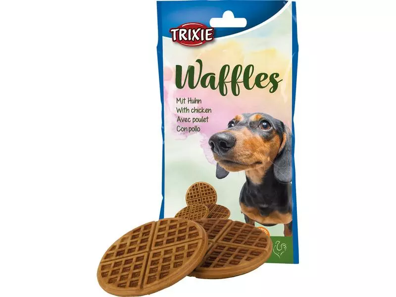 Trixie Leckerli Waffles mit Huhn 100 g 1 Trixie Leckerli Waffles mit Huhn 100 g