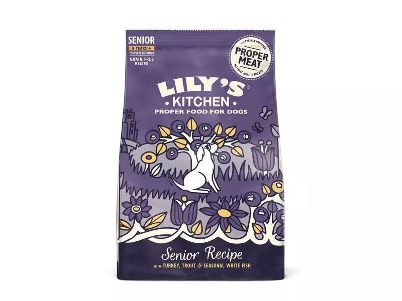 Lily's Kitchen Trockenfutter Senior mit Pute, Forelle & Weissfisch, 2.5 kg 1 Lily's Kitchen Trockenfutter Senior mit Pute, Forelle & Weissfisch, 2.5 kg