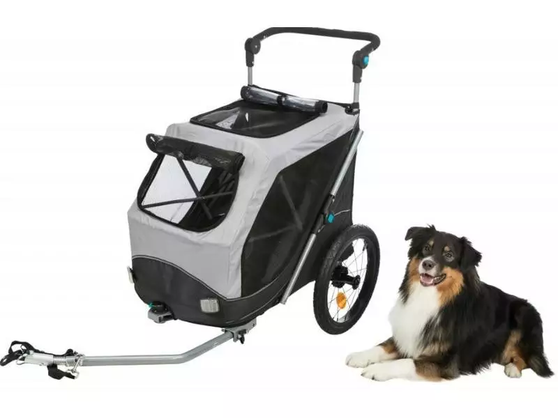 Trixie Fahrrad-Anhänger faltbar Grösse L 2 Trixie Fahrrad-Anhänger faltbar Grösse L - Image 2