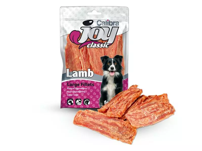 Calibra Joy Snack Dog Large Lamb Fillets, 80 g 1 Calibra Joy Snack Dog Large Lamb Fillets, 80 g