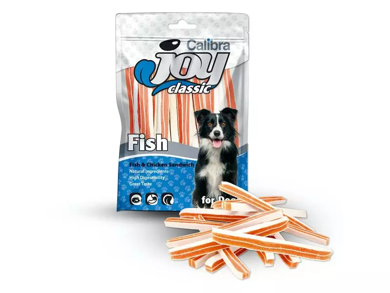 Calibra Joy Snack Dog Chicken & Fish Sandwich, 80 g 1 Calibra Joy Snack Dog Chicken & Fish Sandwich, 80 g