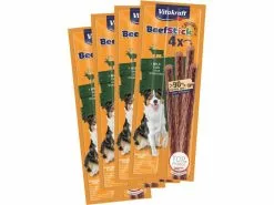 Vitakraft Leckerli Beef-Stick Wild, 4 x 4 Stk.