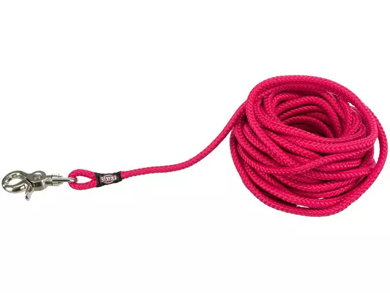 Trixie Schleppleine Trigger Snap Fuchsia, ø 6 mm / 10 m 1 Trixie Schleppleine Trigger Snap Fuchsia, ø 6 mm / 10 m