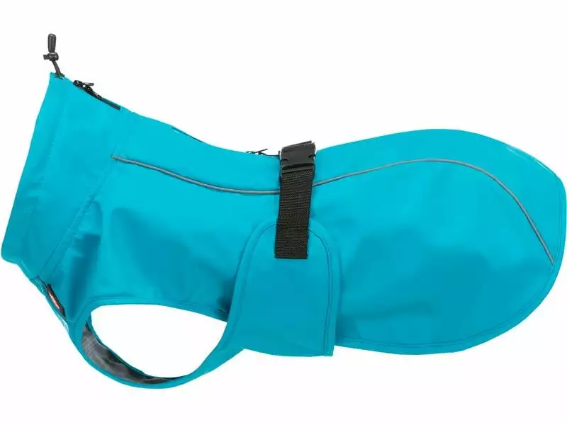 Trixie Regenmantel Vimy, 80 cm, Türkis 1 Trixie Regenmantel Vimy, 80 cm, Türkis