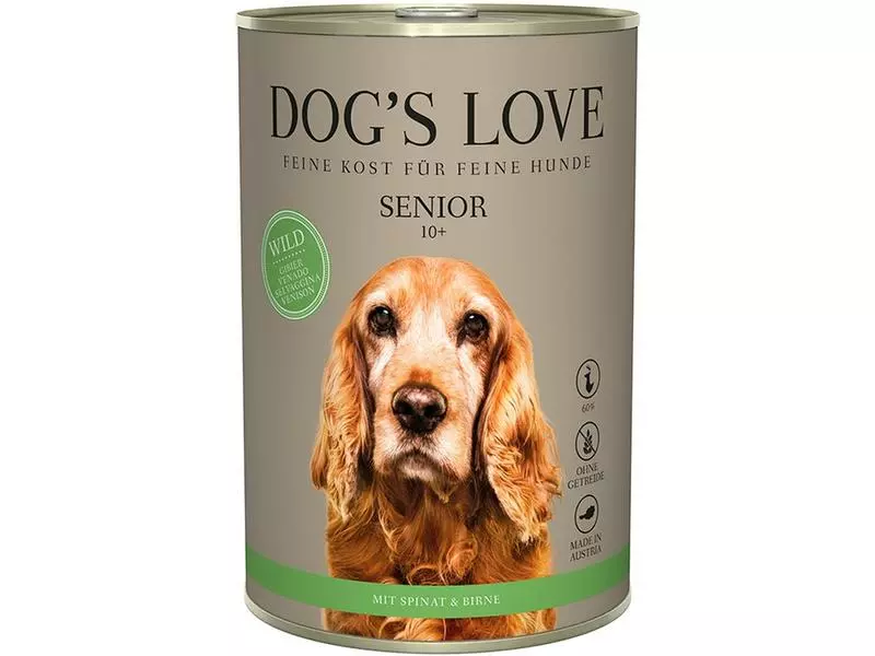 Dog's Love Nassfutter Senior Wild, 400 g 1 Dog's Love Nassfutter Senior Wild, 400 g