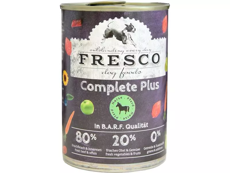 FRESCO Nassfutter Complete Plus Pferd 400 g 1 FRESCO Nassfutter Complete Plus Pferd 400 g