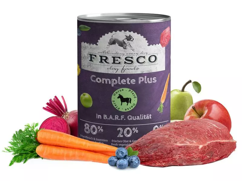 FRESCO Nassfutter Complete Plus Pferd 400 g 2 FRESCO Nassfutter Complete Plus Pferd 400 g - Image 2