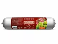 FRESCO Nassfutter BARF Rind mit Karotten, 400 g