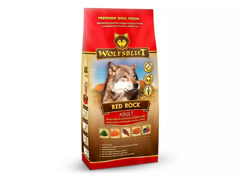 Wolfsblut Trockenfutter Dog Red Rock Adult, 2 kg 1 Wolfsblut Trockenfutter Dog Red Rock Adult, 2 kg