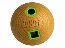 Kong Futterball Bamboo Feeder Ø 12 cm, Gelb