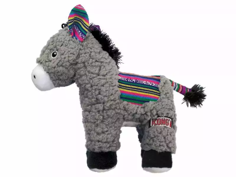 Kong Hunde-Spielzeug Sherpa Esel 20 x 7 x 17 cm, Grau 1 Kong Hunde-Spielzeug Sherpa Esel 20 x 7 x 17 cm, Grau