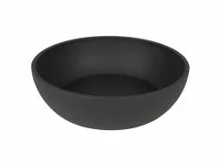 District 70 Bambusnapf Bamboo, Dunkelgrau, L, ø 21 cm