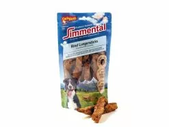 DeliBest Kausnack Simmental Rind Lungensticks, 120 g