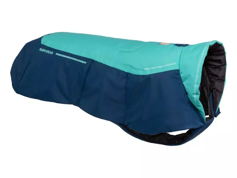 Ruffwear Wintermantel Vert, M, Aurora Teal 1 Ruffwear Wintermantel Vert, M, Aurora Teal