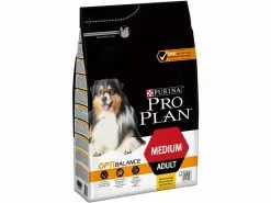 Purina Pro Plan Trockenfutter Medium Adult, Huhn, 3 kg