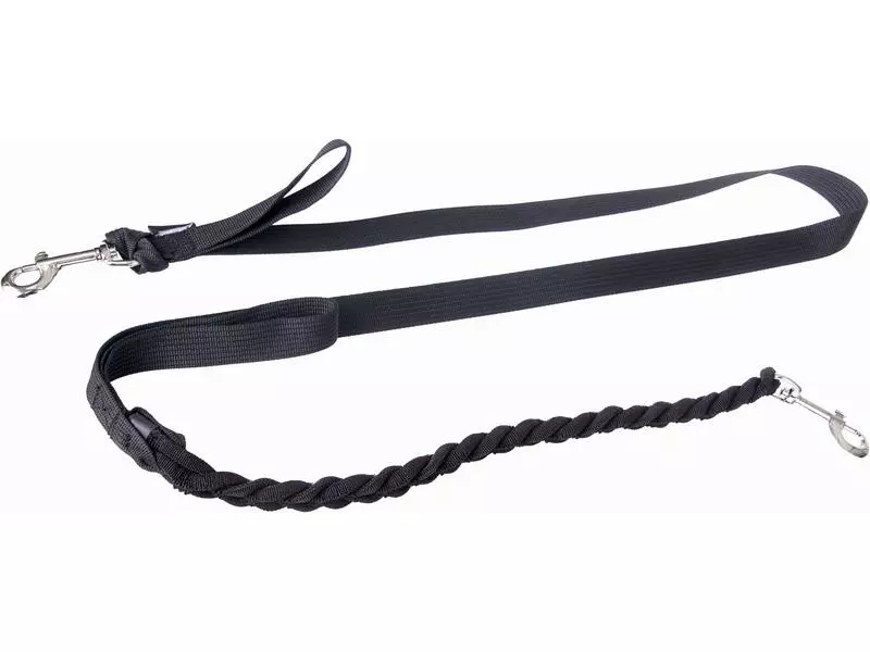 Grossenbacher Joggingleine Profirun Schwarz 1 Grossenbacher Joggingleine Profirun Schwarz