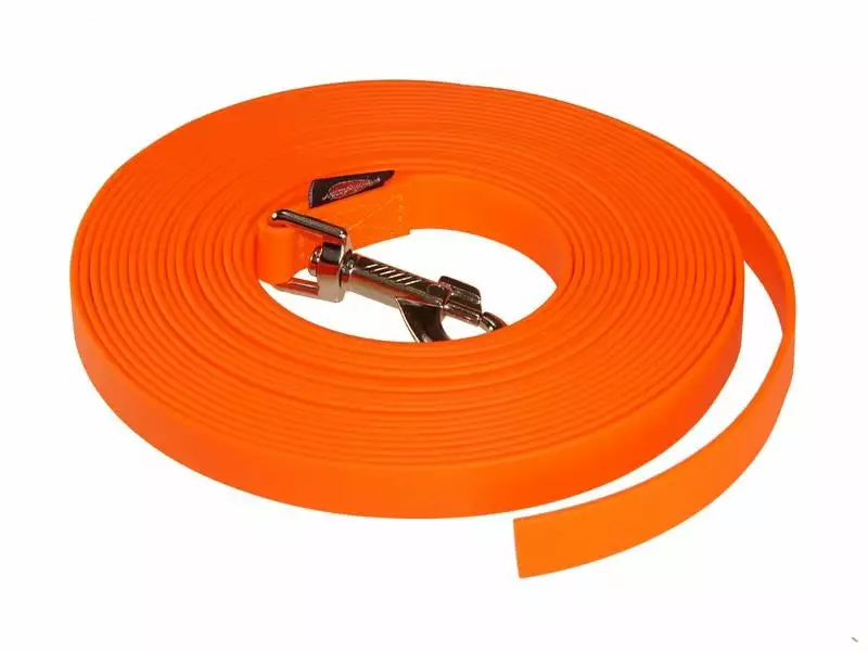 Grossenbacher Schleppleine Biothane, 6 m / 9 mm, Orange 1 Grossenbacher Schleppleine Biothane, 6 m / 9 mm, Orange