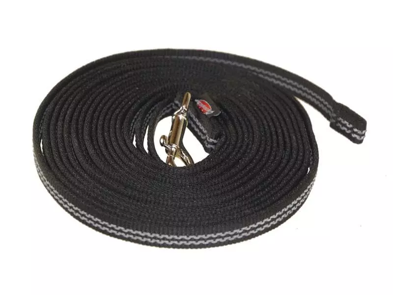 Grossenbacher Schleppleine ABS Gurt, 16 mm / 10 m, Schwarz 1 Grossenbacher Schleppleine ABS Gurt, 16 mm / 10 m, Schwarz