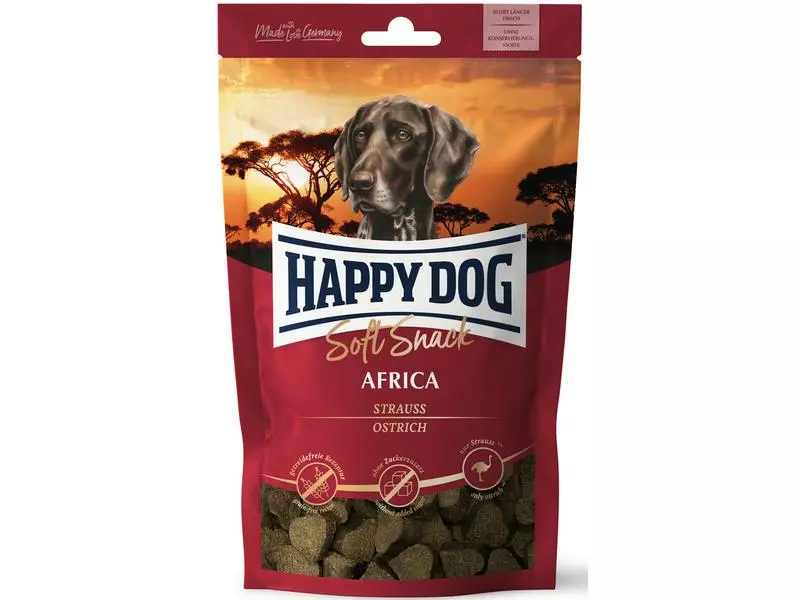 Happy Dog Leckerli Soft Snack Africa, 100 g 1 Happy Dog Leckerli Soft Snack Africa, 100 g