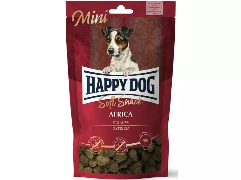 Happy Dog Leckerli Soft Snack Mini Africa, 100 g 1 Happy Dog Leckerli Soft Snack Mini Africa, 100 g