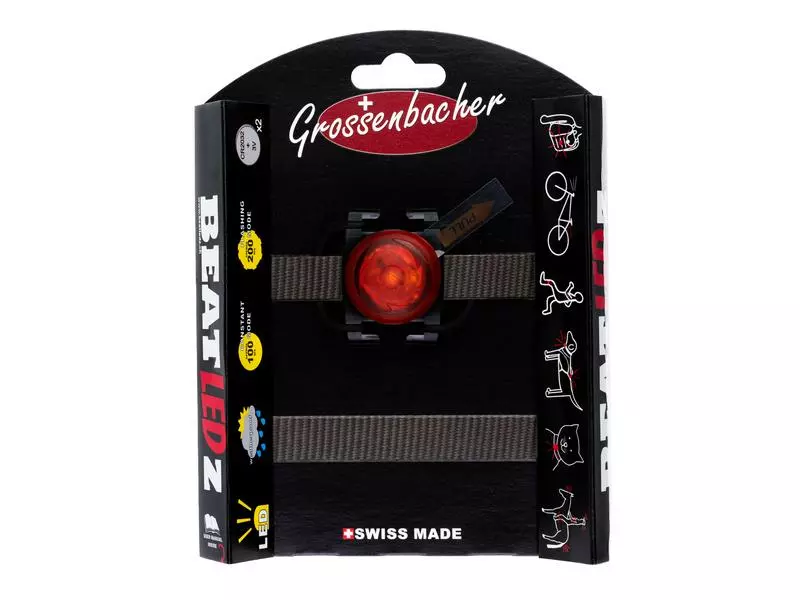 Grossenbacher Leuchte BeatLEDz SG1, Rot 1 Grossenbacher Leuchte BeatLEDz SG1, Rot