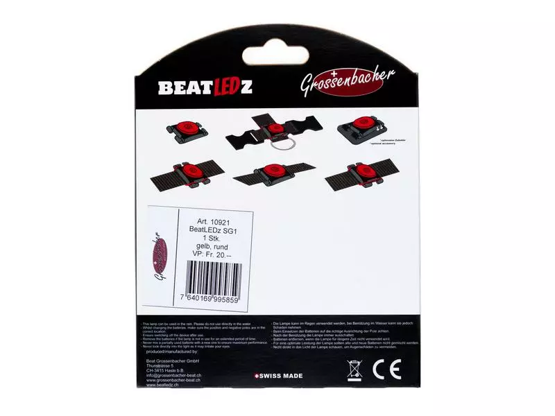 Grossenbacher Leuchte BeatLEDz SG1, Gelb 2 Grossenbacher Leuchte BeatLEDz SG1, Gelb - Image 2