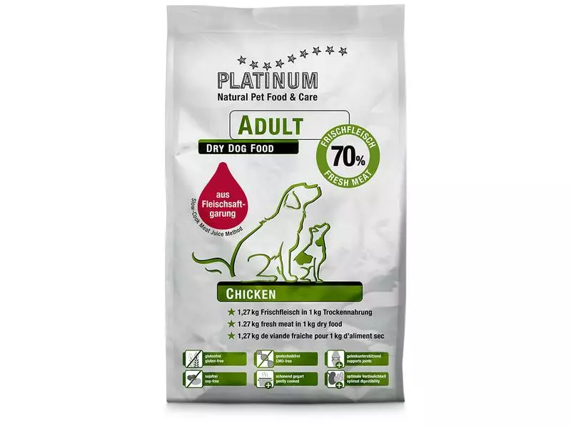 PLATINUM Halbfeuchtfutter Adult Huhn, 5 kg 1 PLATINUM Halbfeuchtfutter Adult Huhn, 5 kg