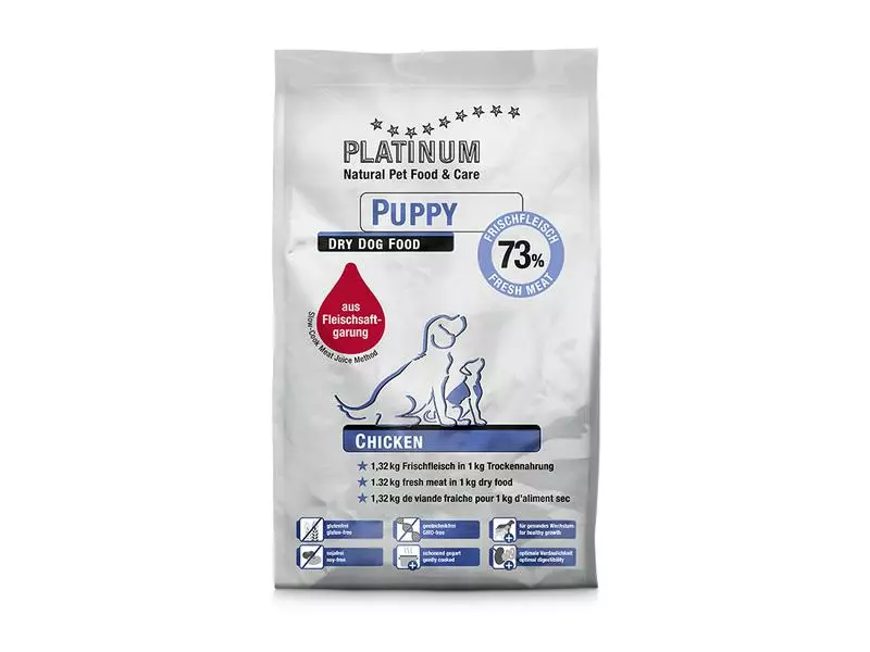 PLATINUM Halbfeuchtfutter Puppy Huhn, 1.5 kg 1 PLATINUM Halbfeuchtfutter Puppy Huhn, 1.5 kg
