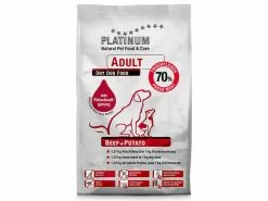 PLATINUM Halbfeuchtfutter Adult Rind, Kartoffel, 5 kg