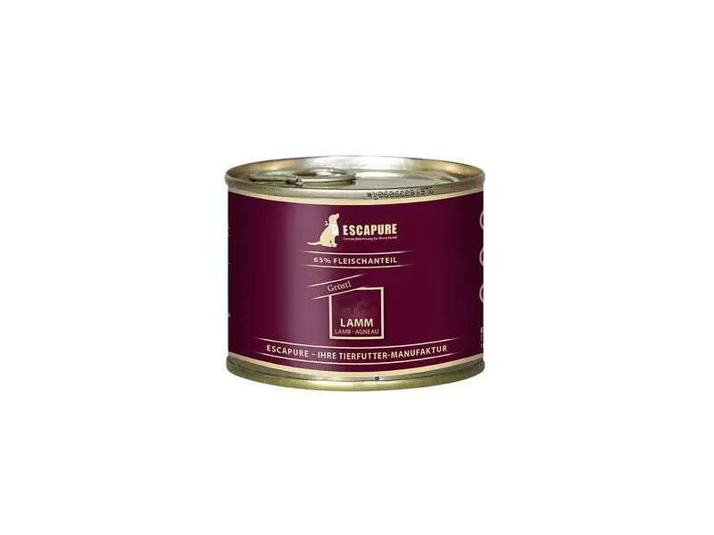 Escapure Nassfutter Lamm Gröstl, 200 g 1 Escapure Nassfutter Lamm Gröstl, 200 g