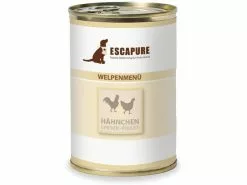 Escapure Nassfutter Welpen Hähnchen, 400 g