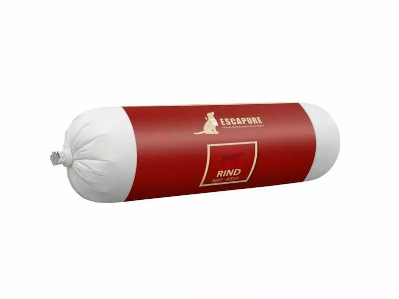 Escapure Nassfutter Wurst Rind, 6 x 400 g 2 Escapure Nassfutter Wurst Rind, 6 x 400 g - Image 2