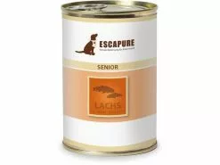 Escapure Nassfutter Senior Menü-Lachs, 400 g