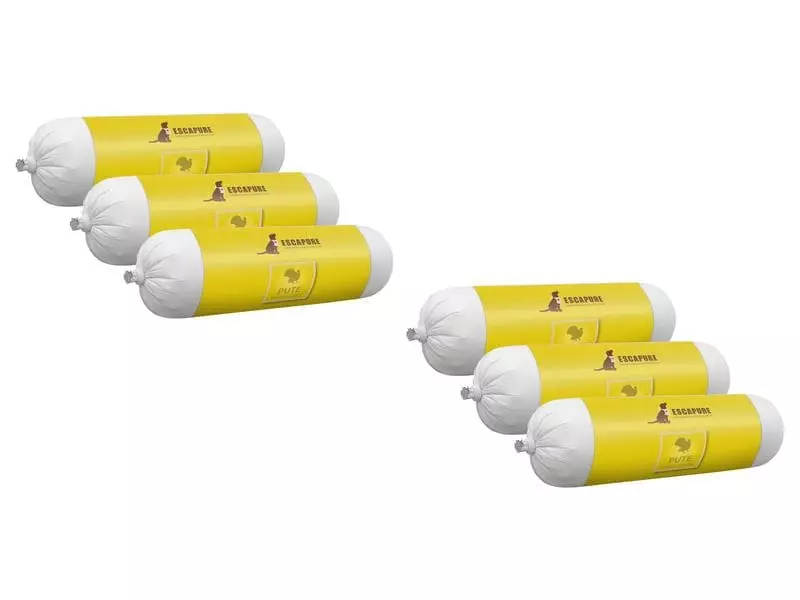 Escapure Nassfutter Wurst Pute, 6 x 400 g 1 Escapure Nassfutter Wurst Pute, 6 x 400 g