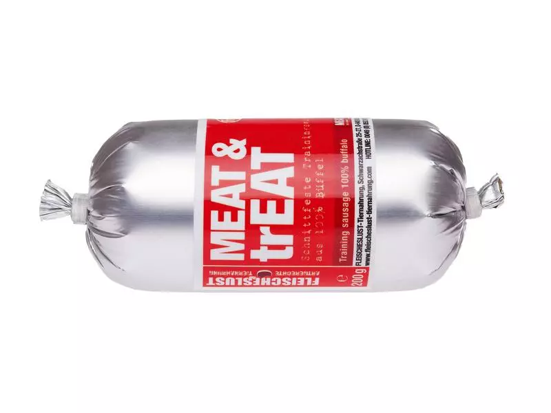 Fleischeslust Leckerli Meat & Treat Büffel, 200 g 1 Fleischeslust Leckerli Meat & Treat Büffel, 200 g