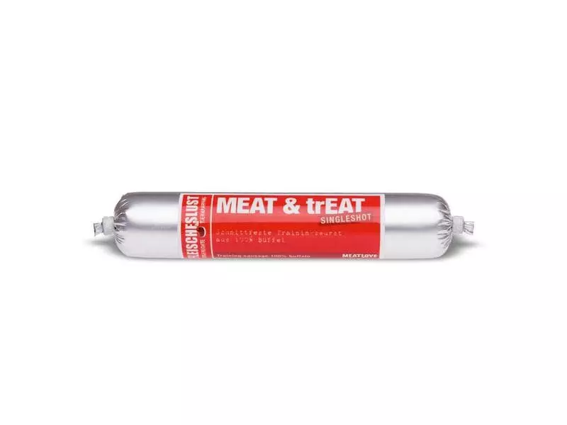 Fleischeslust Leckerli Meat & Treat Singleshot Büffel, 80 g 1 Fleischeslust Leckerli Meat & Treat Singleshot Büffel, 80 g