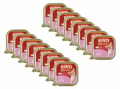 Rinti Nassfutter Gold Mini Ente & Geflügel, 16 x 100 g