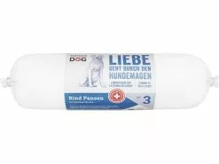 NaturaDog Nassfutter Rind Pansen mit Gemüse Terrine, 400 g