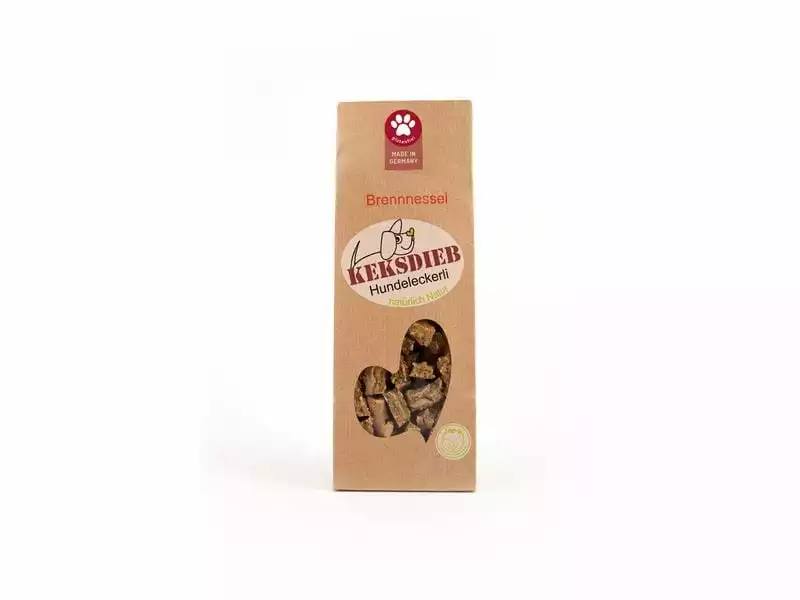 KEKSDIEB Leckerli Brennnessel Sticks glutenfrei, 100 g 1 KEKSDIEB Leckerli Brennnessel Sticks glutenfrei, 100 g