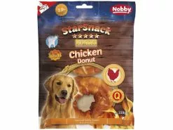 Nobby Kausnack StarSnack Barbecue Chicken Donut, 10 cm, 2 Stück