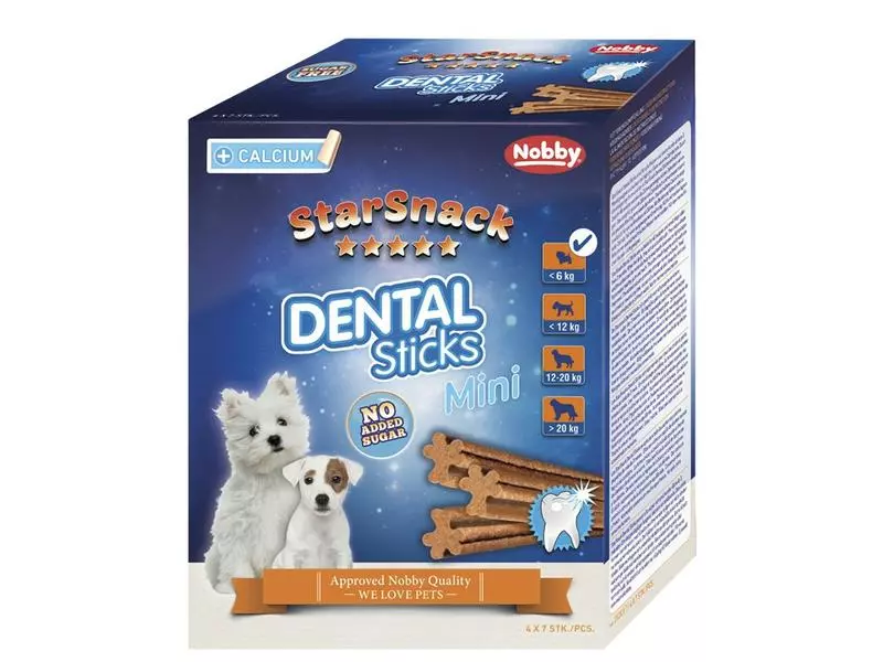 Nobby Kausnack StarSnack Dental Sticks mini, 28 Stück, 252 g 1 Nobby Kausnack StarSnack Dental Sticks mini, 28 Stück, 252 g